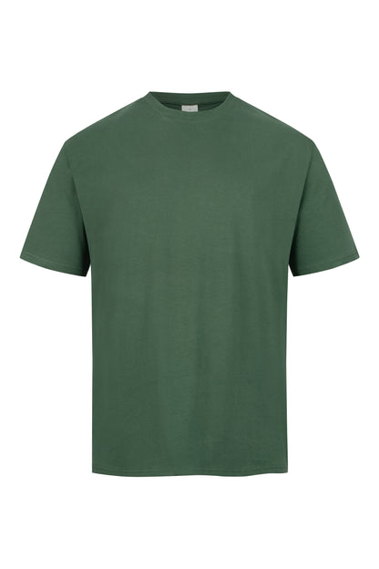 Oversize Shirt aus Bio Baumwolle - Pineneedle Green