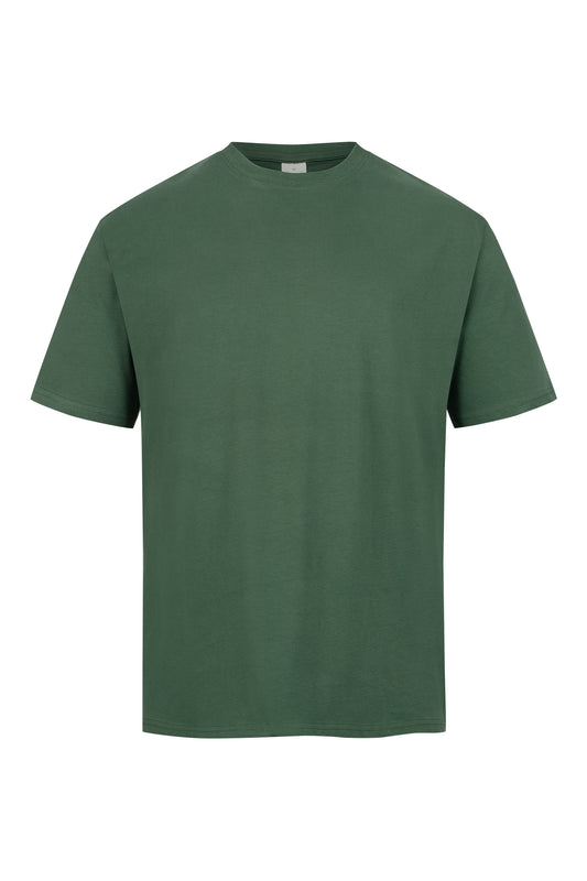 Oversize Shirt aus Bio Baumwolle - Pineneedle Green