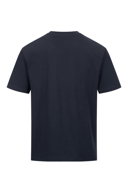 Oversize Shirt aus Bio Baumwolle - Navy Blue