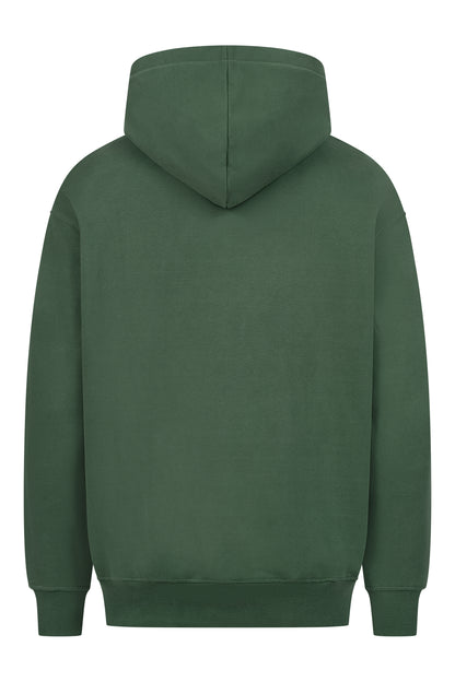 Regular Fit Hoodie aus Bio Baumwolle - Pineneedle Green