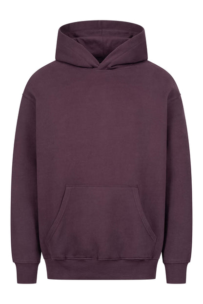 Rapanui Regular Fit Hoodie  aus GOTS Bio Baumwolle, Unisex, Plum Perfect